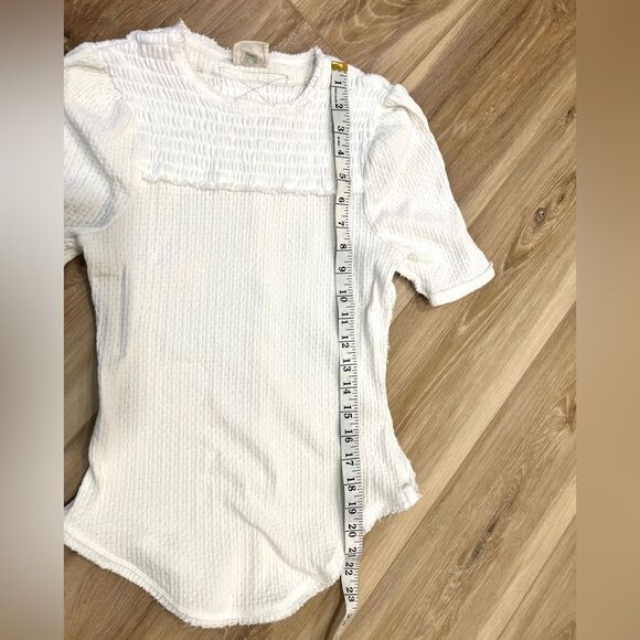 FREE PEOPLE WE THE FREE White Top Size XS - Picture 5 of 7